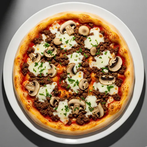 Bbq Beef Pizza 