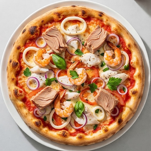 Seafood Pizza 