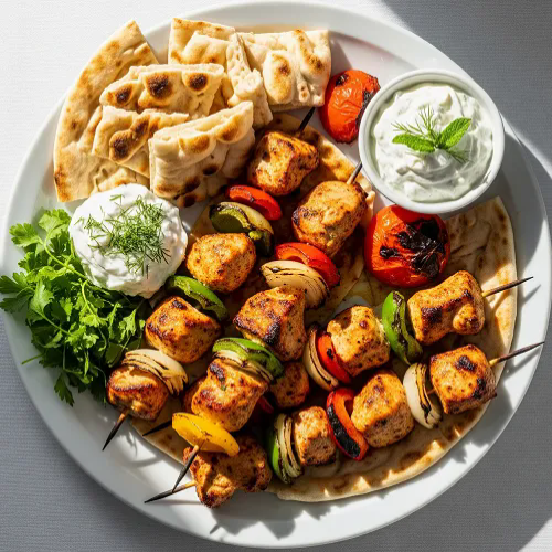 Chicken Iskender Kebab 