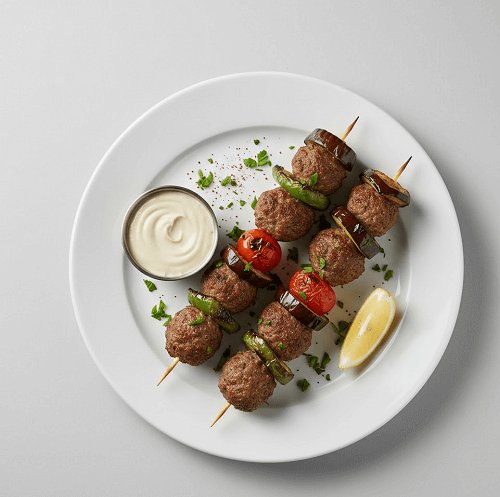 Lamb Shish Iskender Kebab 