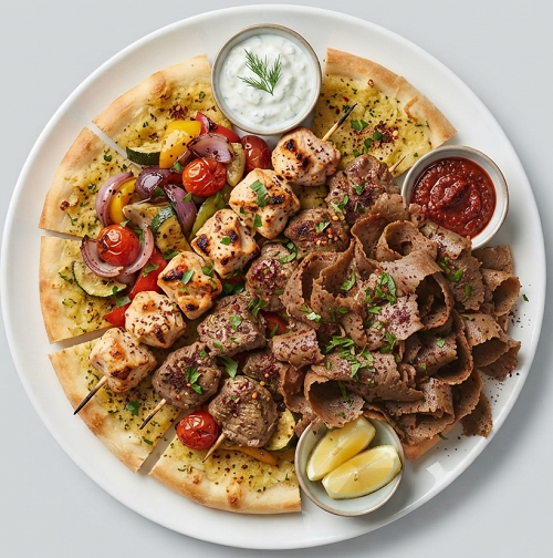Mixed Iskender Kebab 